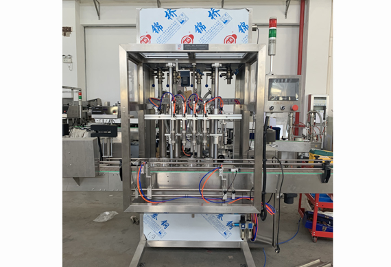 automatic cream lotion filling capping and labeling machine