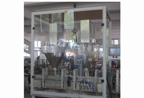 automatic filling machine for chilli powder jar