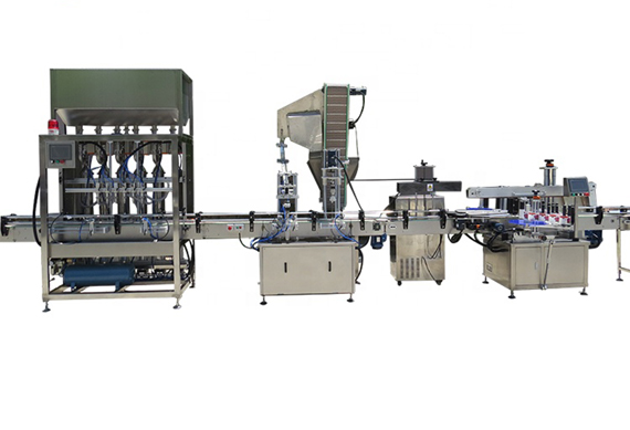 Manufacturer price automatic filling and sealing machine for oil cans