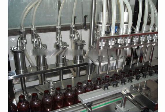 automatic glucose syrup bottle filling capping machine