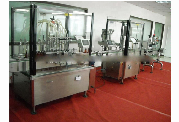 automatic glucose syrup bottle filling capping machine