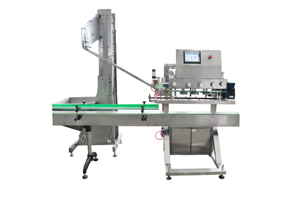 CE standard filling capping machine for fruit juice bottle with crimp capper