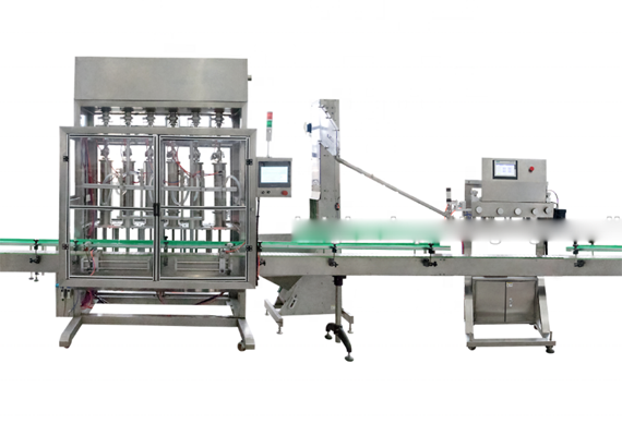 CE standard stainless steel automatic oil filling capping machine