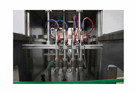 automatic vertical pneumatic liquid filling machine