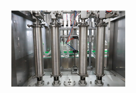 automatic vertical pneumatic liquid filling machine