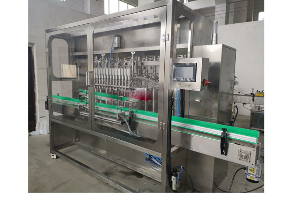 Automatic nutella filling capping and labeling machine with video