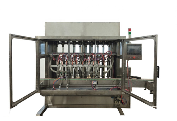 automatic liquid filling sealing machine line