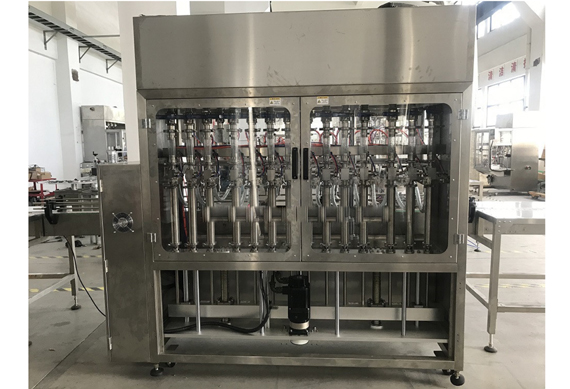 Automatic bottle oil filling packing machine