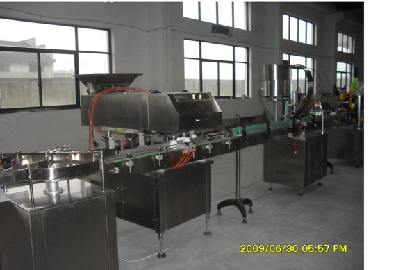 Automatic capsule and tablet counting machine and filling machine in Shanghai with video