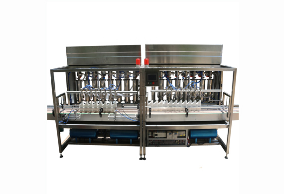 automatic refined soybean oil bottle filling and capping machine