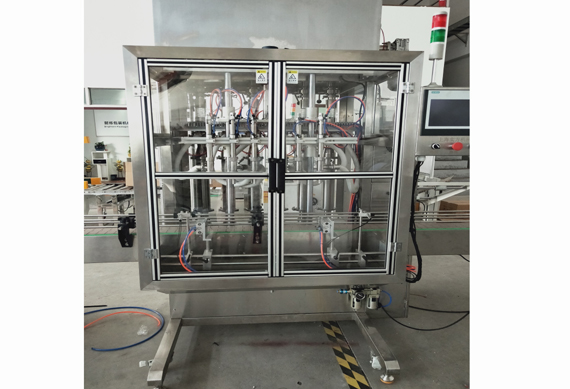 Automatic face cream filling capping and labeling machine