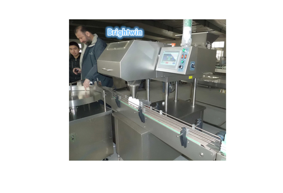 China factory Pill automatic counting filling machines with video