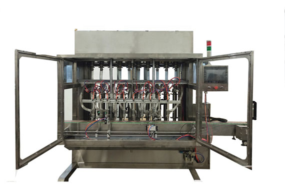 Automatic coconut oil filling equipment pumping machine for liquid with video