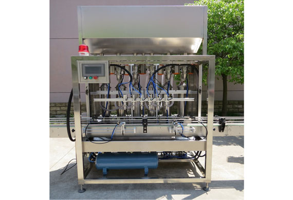 Automatic coconut oil filling equipment pumping machine for liquid with video