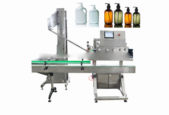 Shanghai factory ISO9001 Auto twist off high speed screw capper machine with video