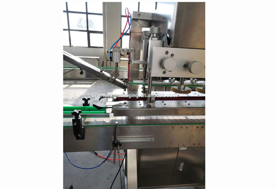 Shanghai factory ISO9001 Auto twist off high speed screw capper machine with video