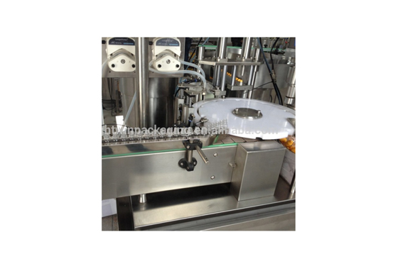 Automatic Liquid Aseptic Filling Production Line For solvent with videos