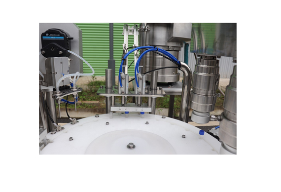 Automatic Liquid Aseptic Filling Production Line For solvent with videos