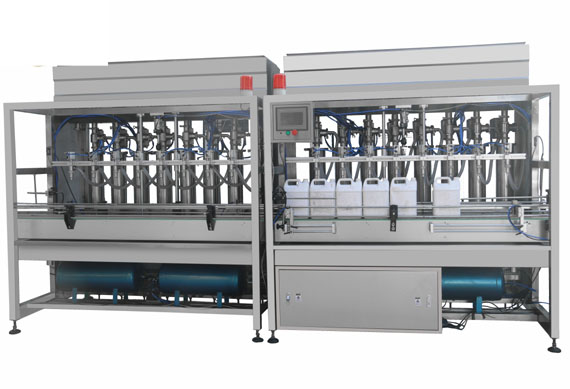 Automatic brake filling machine filling machine with video