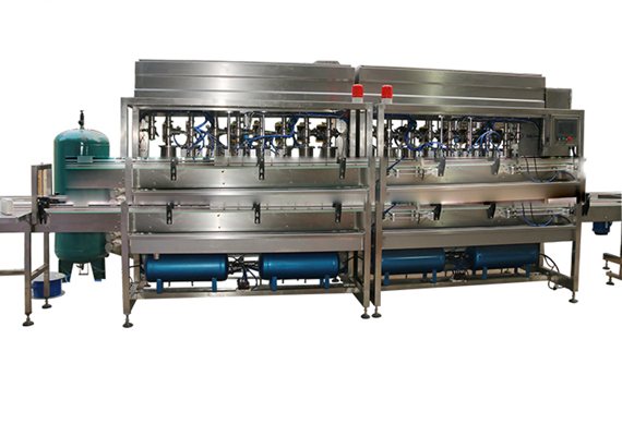 Sunflower oill filling machine with video