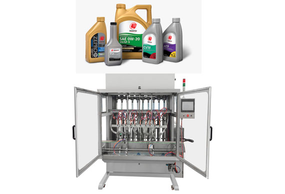 Automatic Lubricant Oil Bottle Filling Oil Machine Packing Packaging Machine