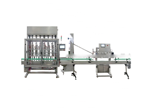 Automatic soup bottle filling machine equipment with video