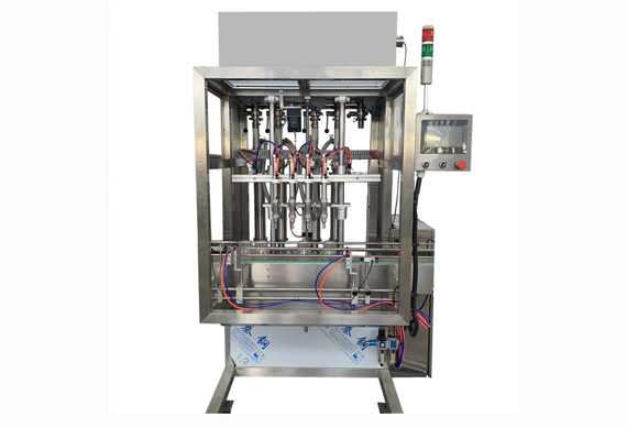 Automatic antifreeze liquid bottle filling machine