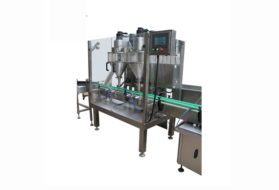 automatic spice powder/baking powder bottle filling machine