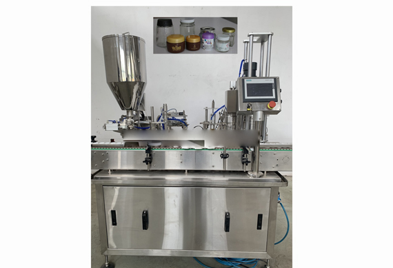 automatic liquid cream filling and capping machine