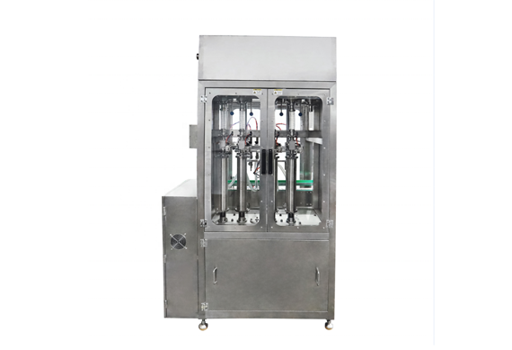 Auto vegetable oil viscous liquid filling capping machine