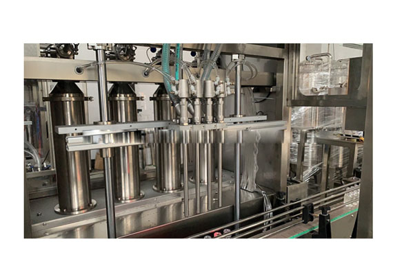 automatic almond oil bottle servo motor filling and capping machine