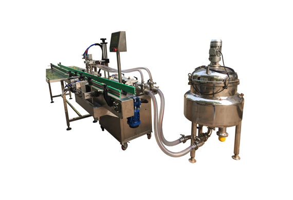 factory direct sale 2 nozzles liquid filling machine