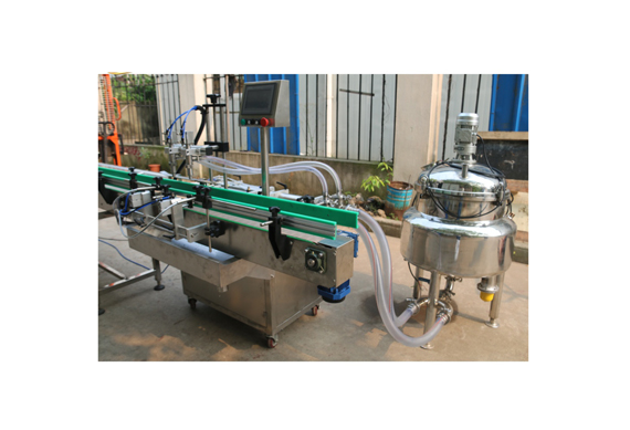 factory direct sale 2 nozzles liquid filling machine