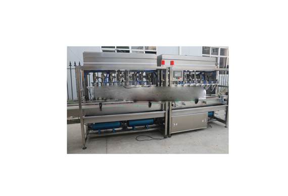 PLC control auto dish washing detergent filling capping labeling machines with video