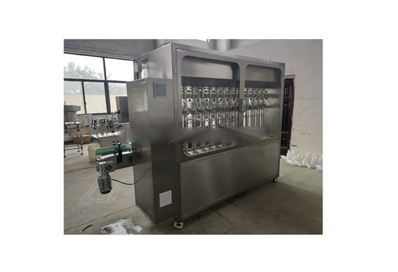 PLC control auto dish washing detergent filling capping labeling machines with video