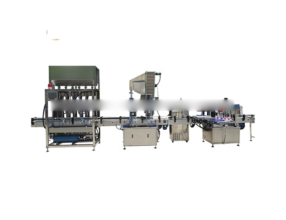 automatic chilli sauce bottle servo motor filling capping and labeling machine