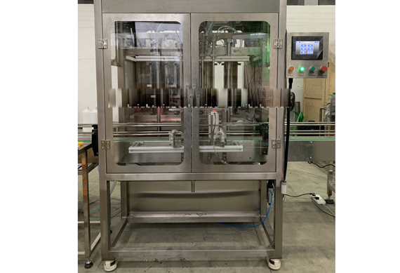 Automatic body wash bottle filling capping machine with CE ISO9001