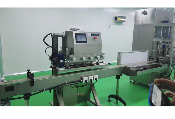 automatic filling capping labeling machine for essential serum oil