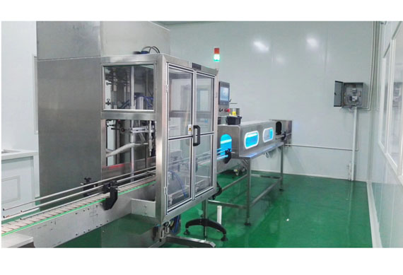 CE standard automatic food sauce bottle filling capping and labeling machine