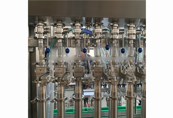 automatic bottle filling capping and labeling machine