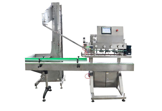 Automatic filling capping labeling machine