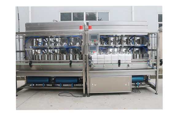 Shanghai full automatic sesame oil bottling filling capping machine