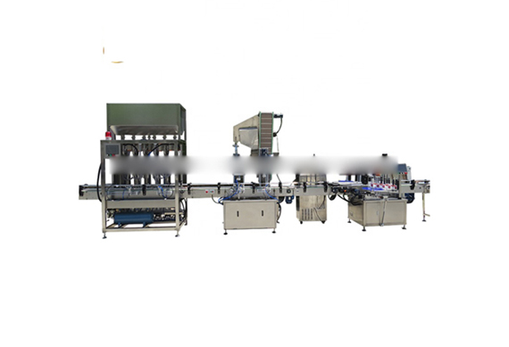 automatic ketchup bottle filling capping and labeling machine