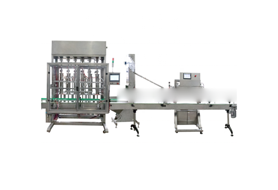 motor oil PET bottle filling capping and labeling machine