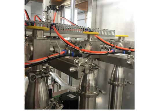 automatic cream cheese filling capping and labeling machine