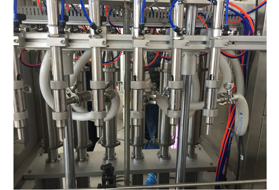 automatic cream cheese filling capping and labeling machine