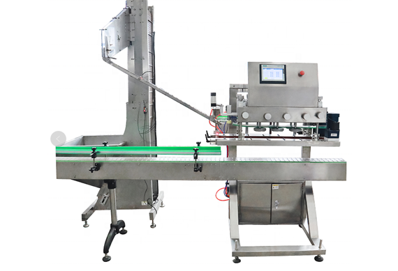 Automatic hand sanitizer making filling machine for spray bottle