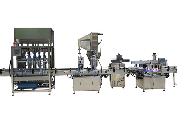 Manufacture sale automatic linear liquid filling machine