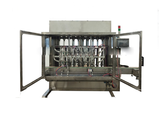 Manufacture sale automatic linear liquid filling machine