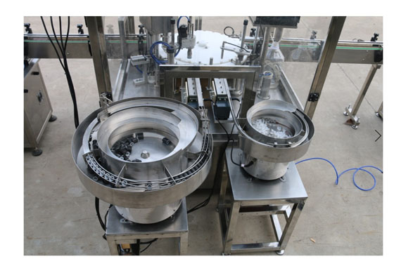 automatic ointment filling and capping machine